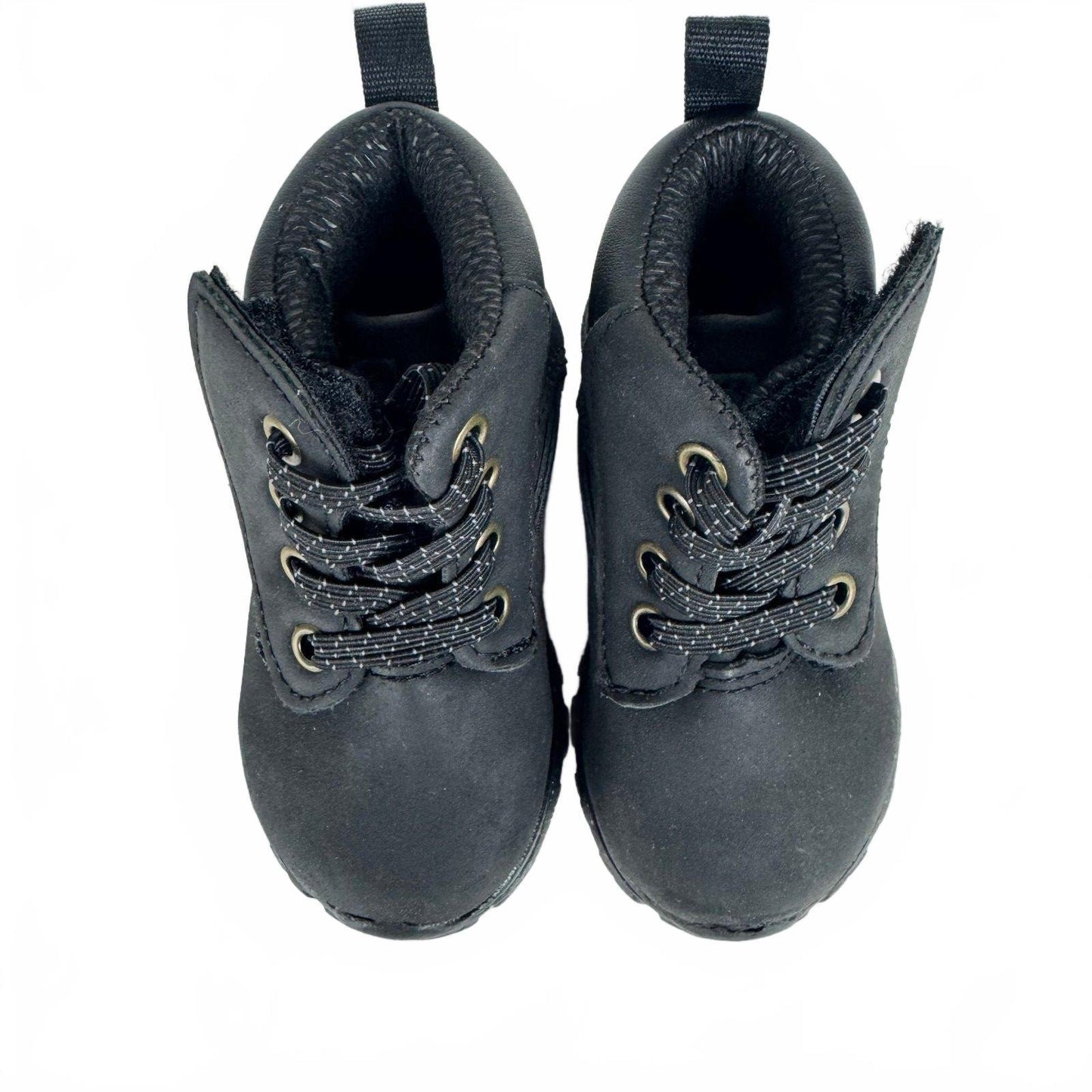 Wonder Nation Black Boots Boy's Size 4 Baby