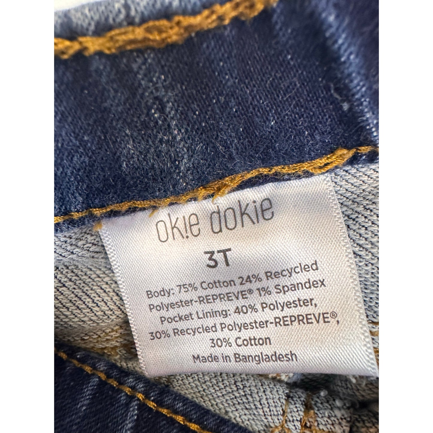 Okie Dokie Skinny Jeans Girl's Size 3t