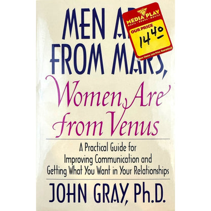 Men Are from Mars, Women Are from Venus by John Gray, Ph.D. (Hardcover)