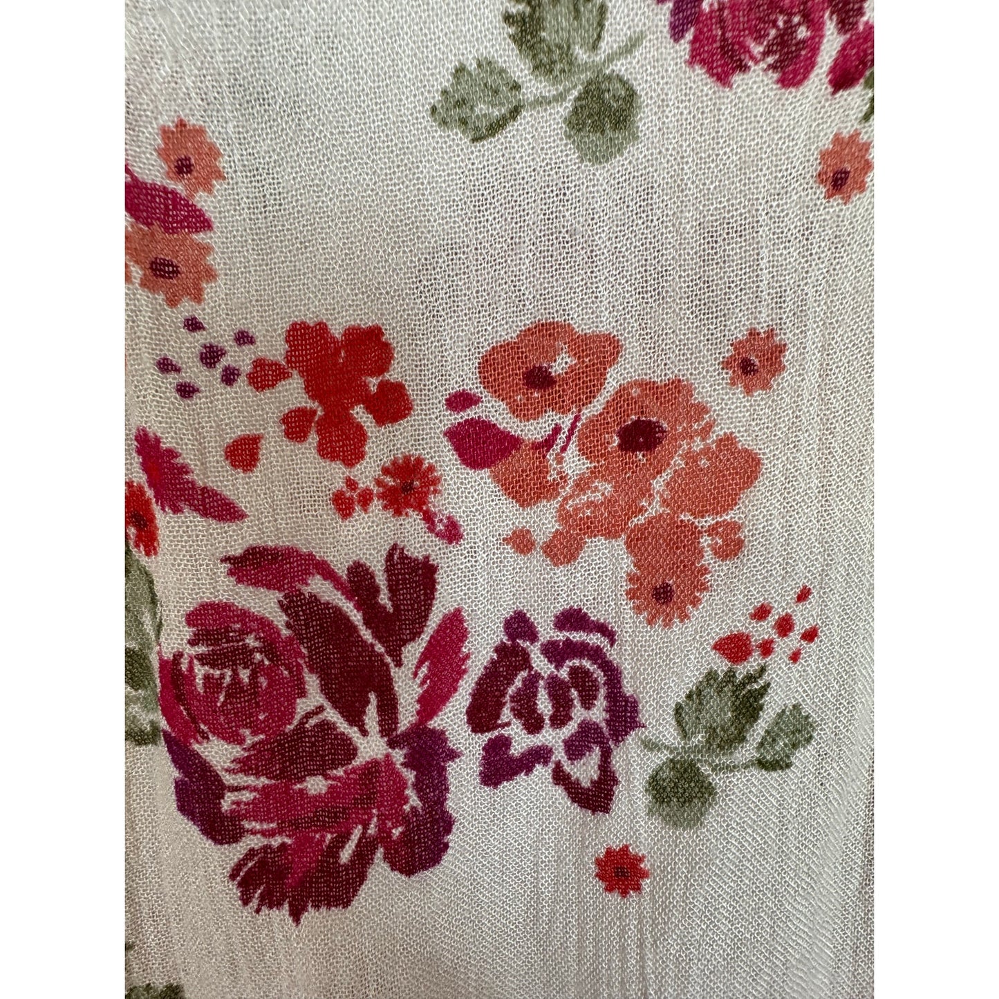 Arizona Sleeveless Floral Blouse Women's Size XL