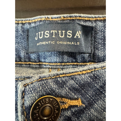 Justusa Blue Skinny Jeans Women's 1