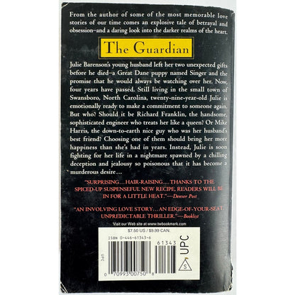 The Guardian by Nicholas Sparks (Paperback)