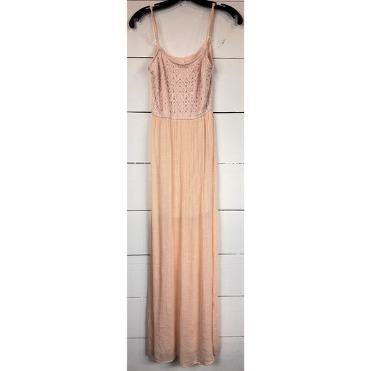 Poetry Pink Maxi Dress Women's Size Small