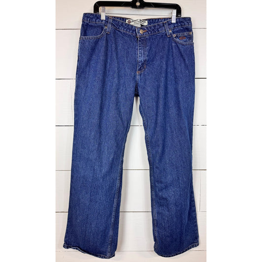 Harley Davidson Straight Cut Jeans Women's Size 14 Petite