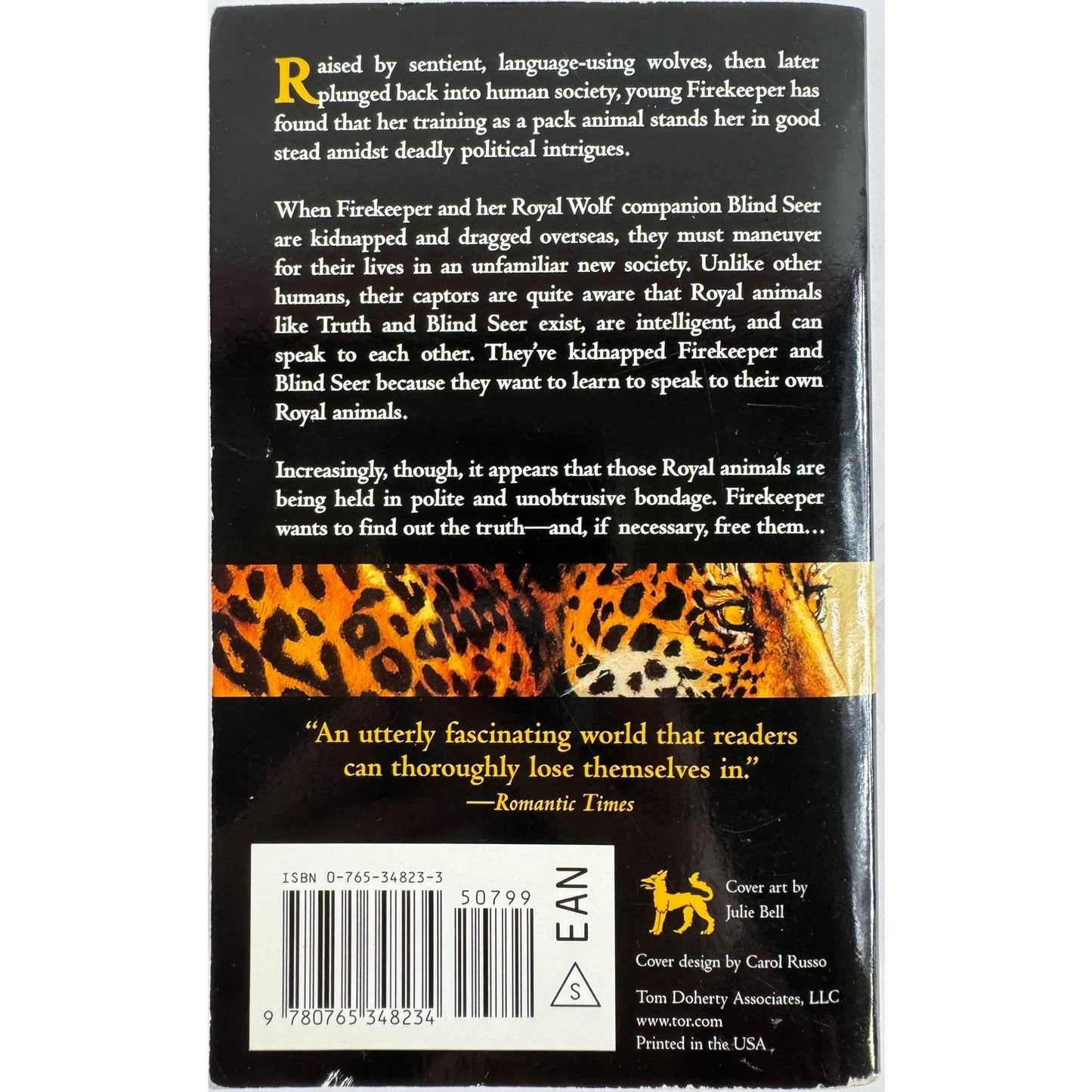 Wolf Captured by Jane Lindskold (Paperback)