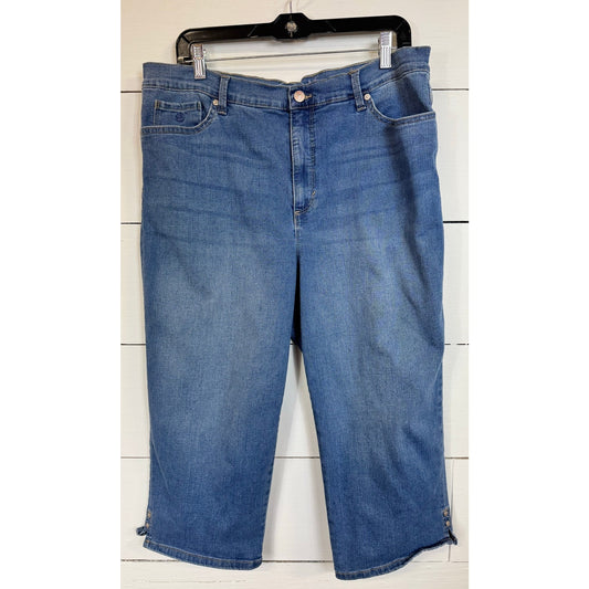 Gloria Vanderbilt Denim Capri Women's Size 16