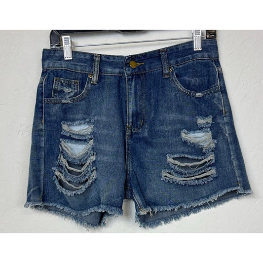 Blue Denim Shorts Women's Size Medium