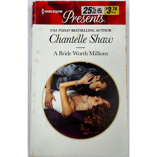 A Bride Worth Millions by Chantelle Shaw (Paperback)