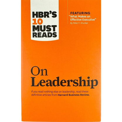 HBR's 10 Must Reads on Leadership by Harvard Business Review (Paperback)