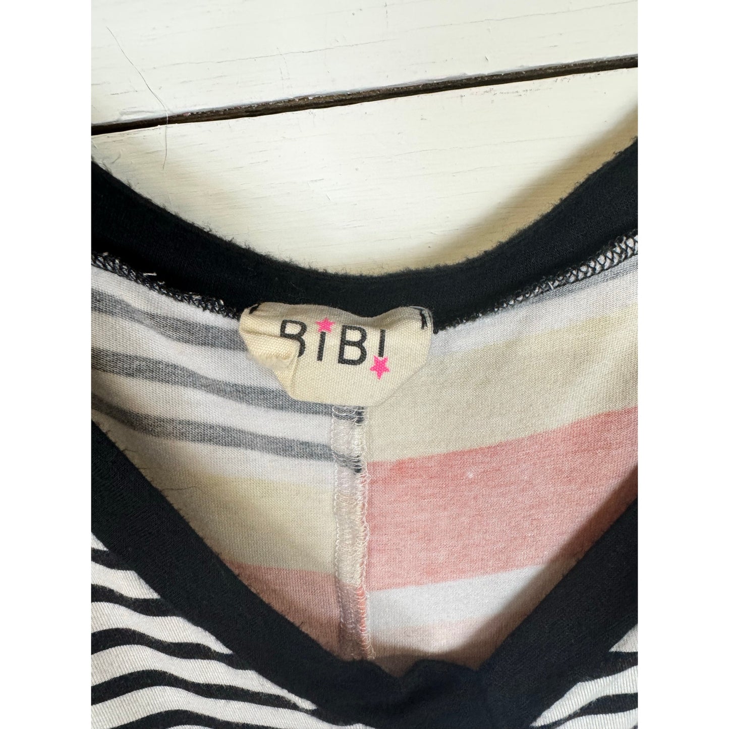 BiBi Short Sleeve Blouse Women's Size Small