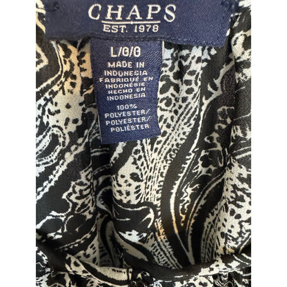 Chaps Long Sleeve Blouse Women's Size Large