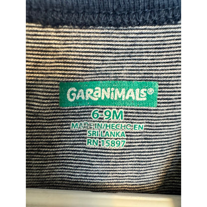 Garanimals Short Sleeve Bodysuit Boy's Size 6-9 Months