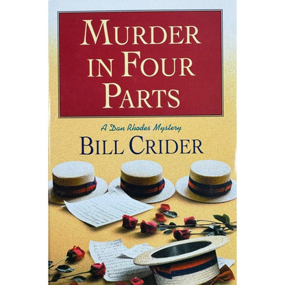 Murder in Four Parts by Bill Crider (Hardcover)
