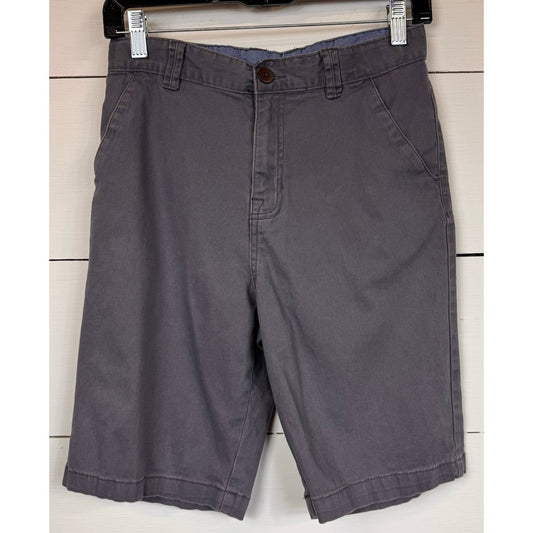 Wonder Nation Gray Chino Shorts Boy's Size 18