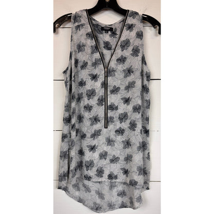 Premise Studio Sleeveless Floral Blouse Women's Size Small