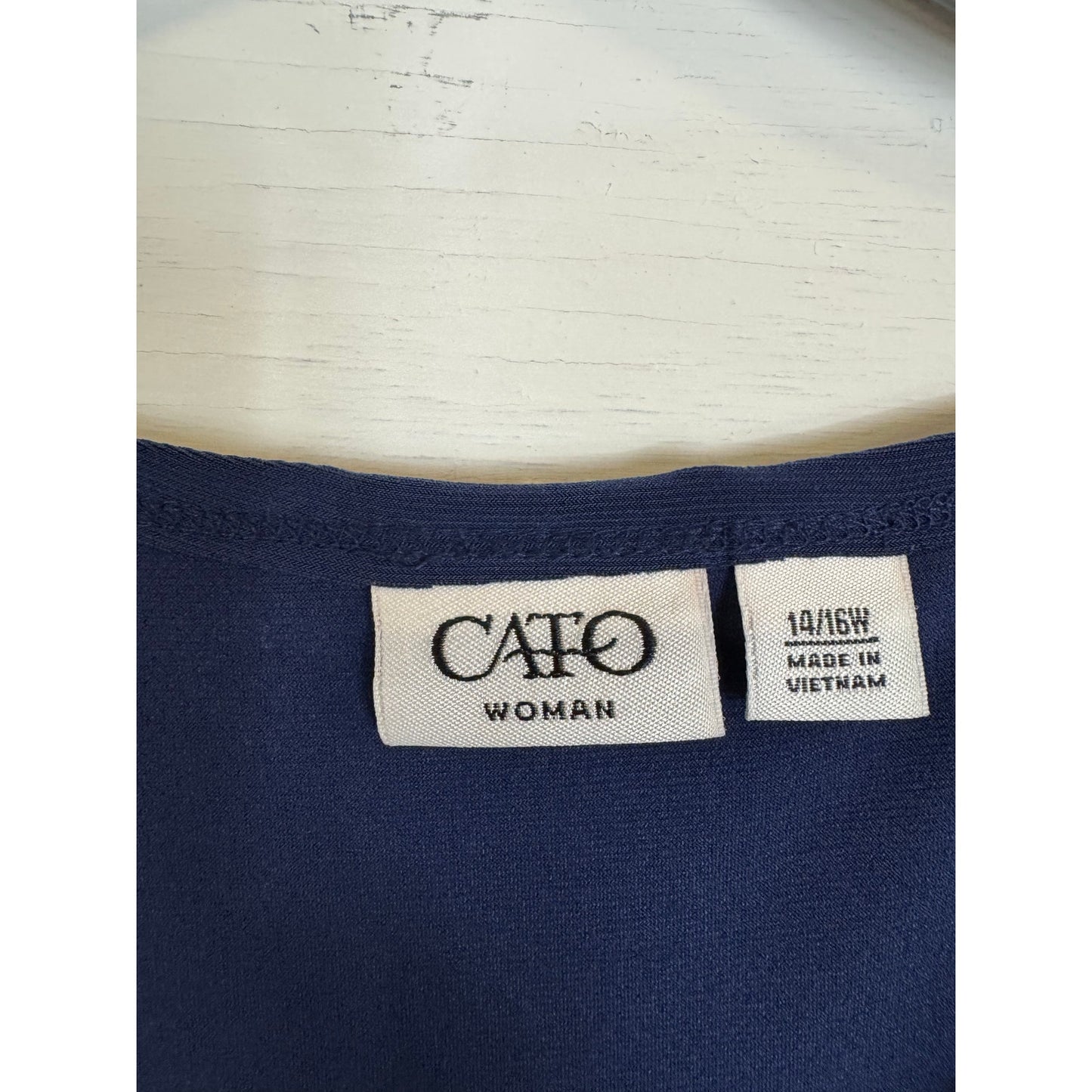 Cato Blue Sleeveless Maxi Dress Women's Size 14/16W