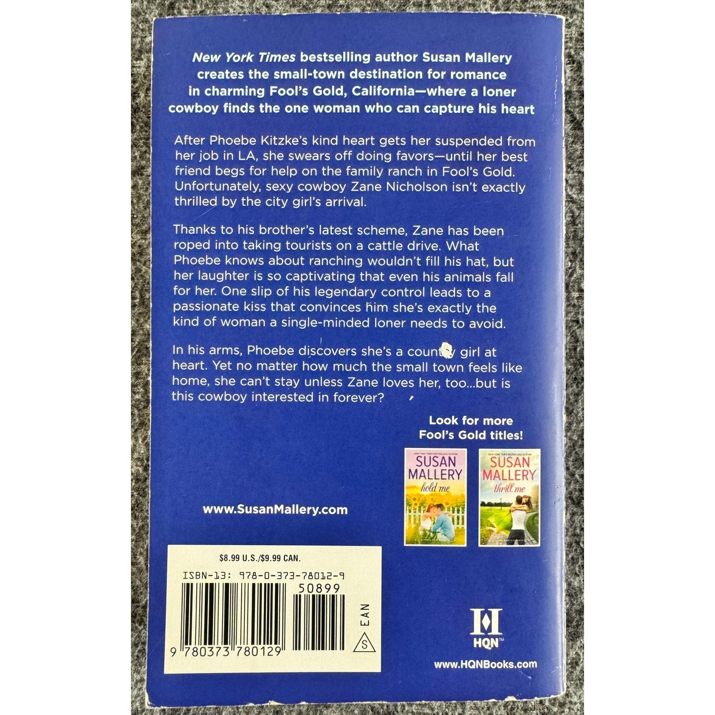 Kiss Me by Susan Mallery (Paperback)