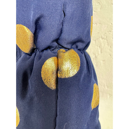 Healthtex Blue And Gold Sleeveless Puffer Vest Girl's Size 3t