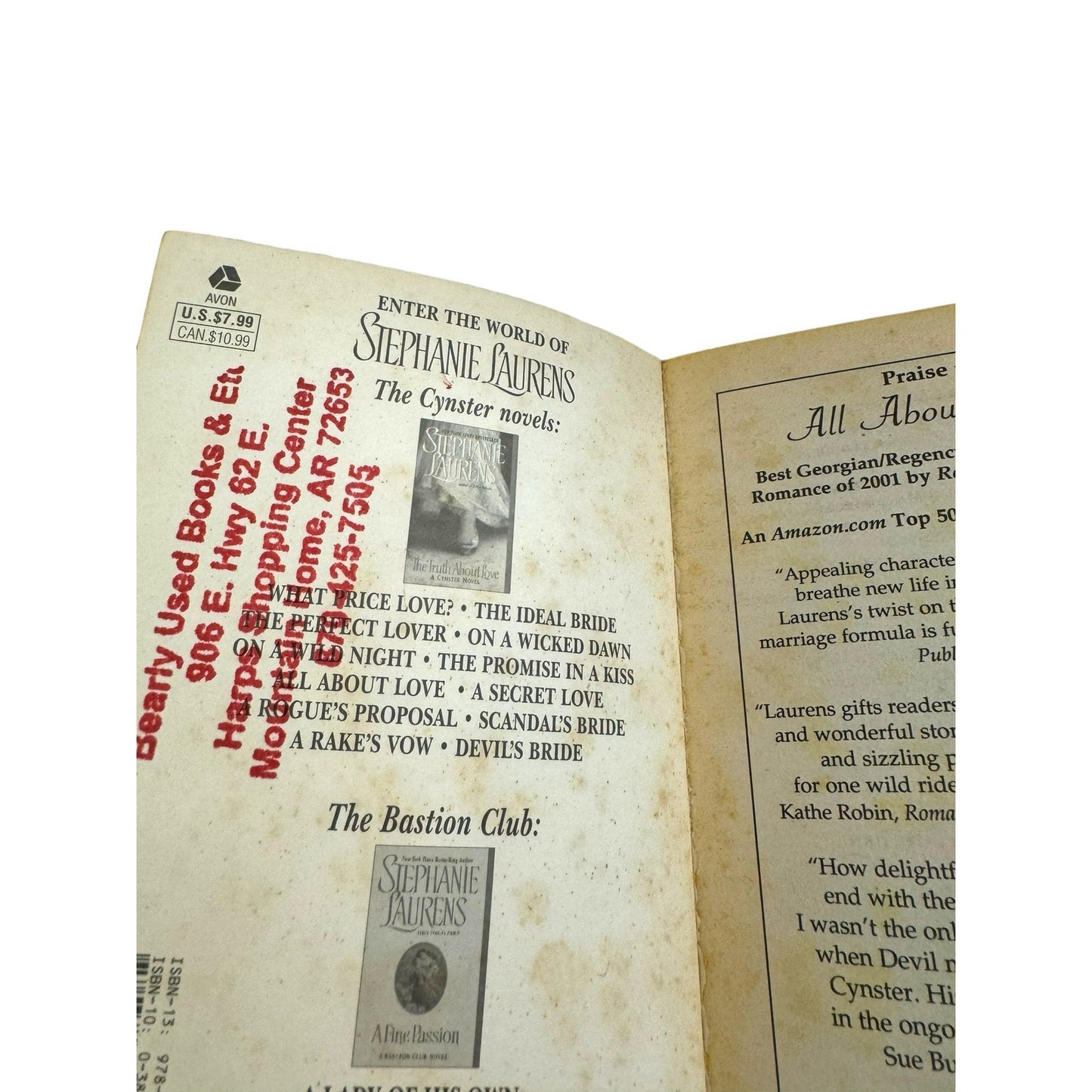 All about Passion by Stephanie Laurens (Paperback)