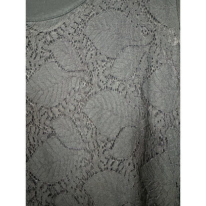 Cupio Black Blouse Women's XXL