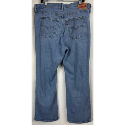 Levi Strauss Blue High Rise Bootcut Jeans Women's 18w