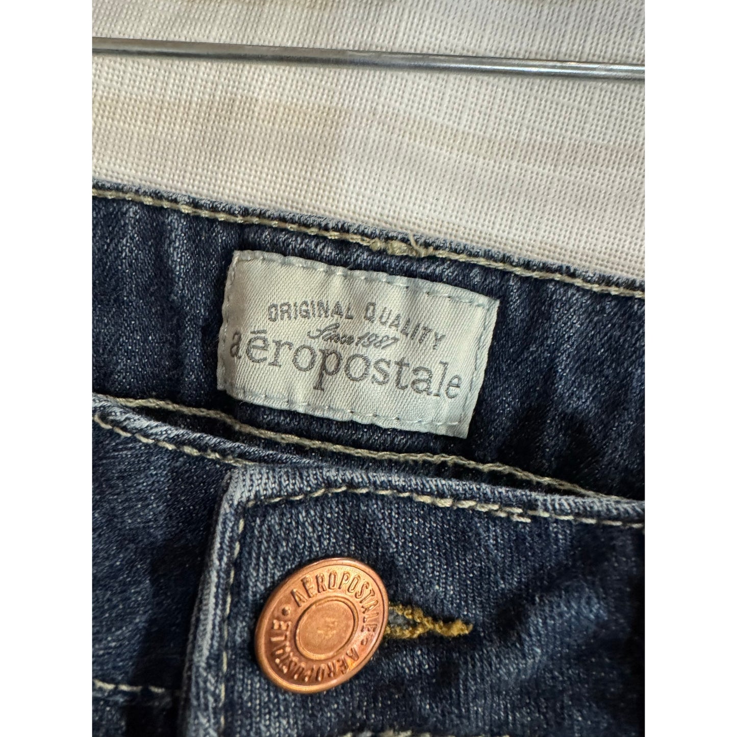 Aeropostale Blue Skinny Jeans Women's 5/6