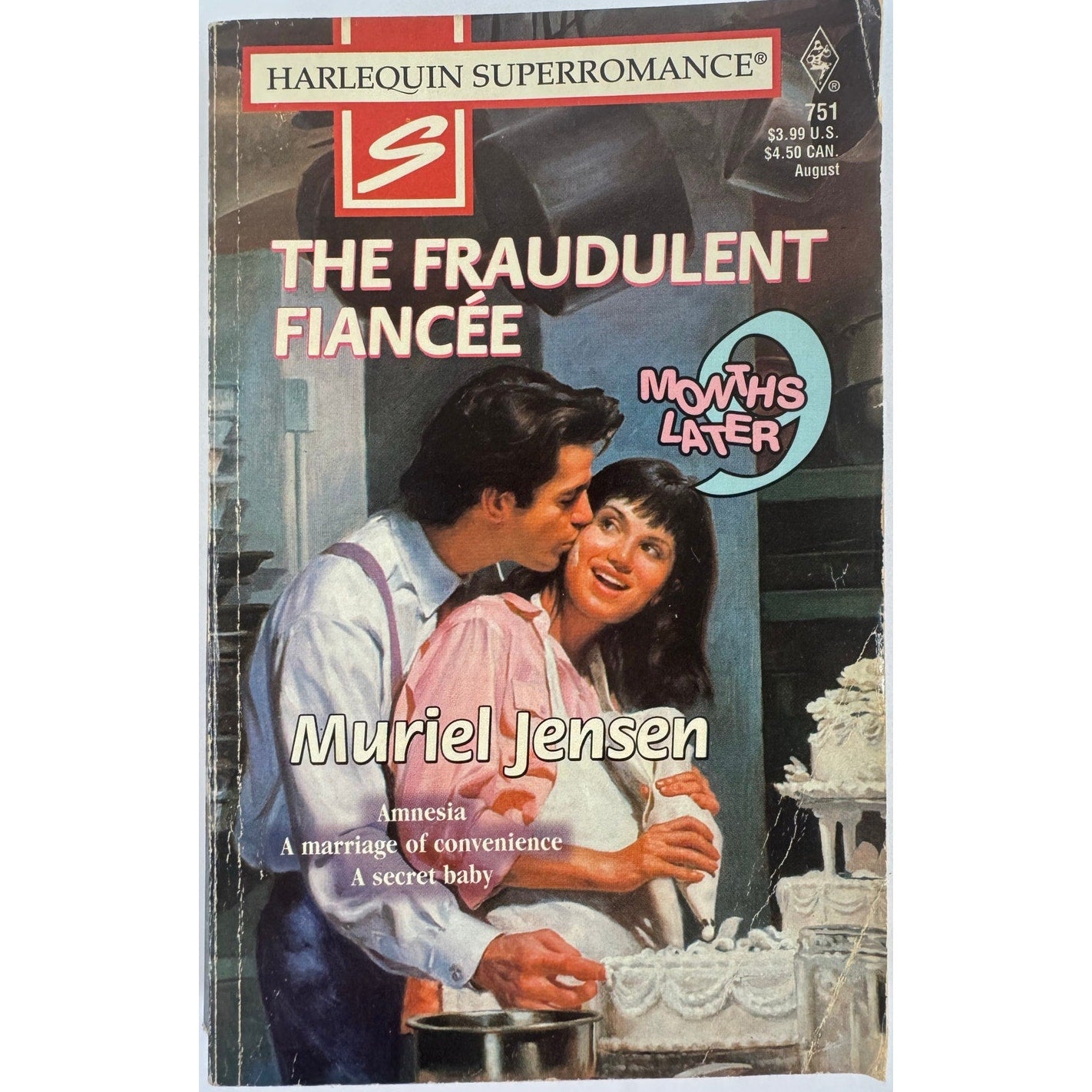 The Fraudulent Fiancee by Muriel Jensen (Paperback)