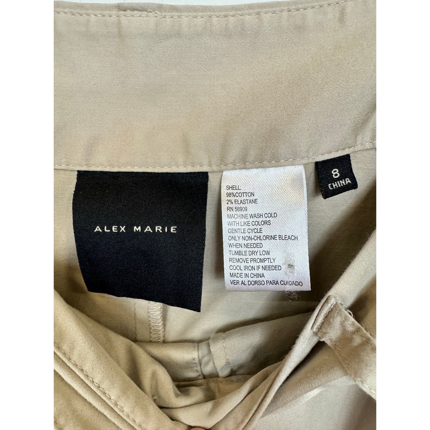Alex Marie Midi Skirt Women's Size 8