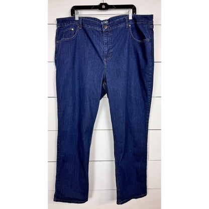 Terra & Sky Straight Leg Jeans Women's Size 24W