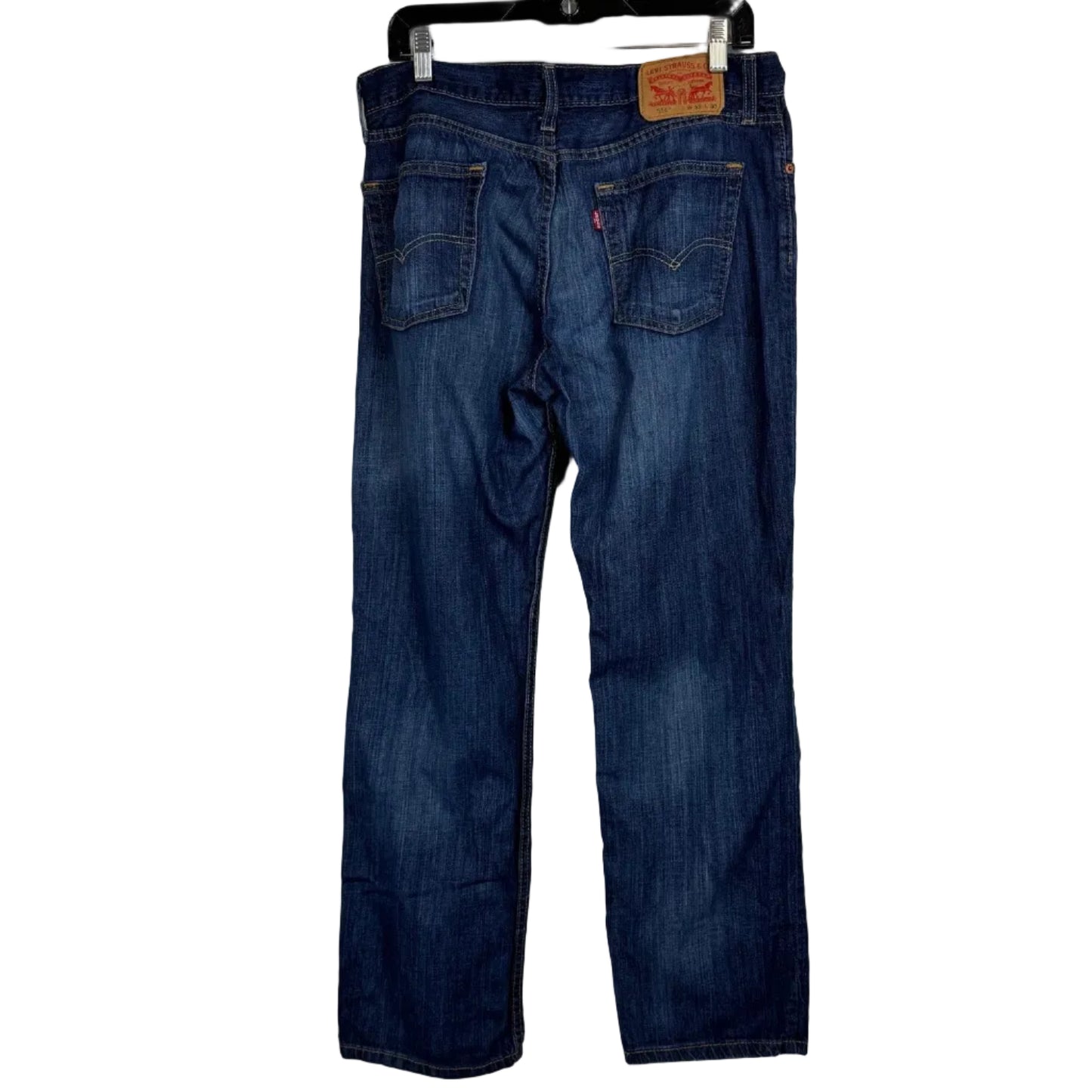 Levi Strauss Blue Straight Cut Jeans Men's 33x30