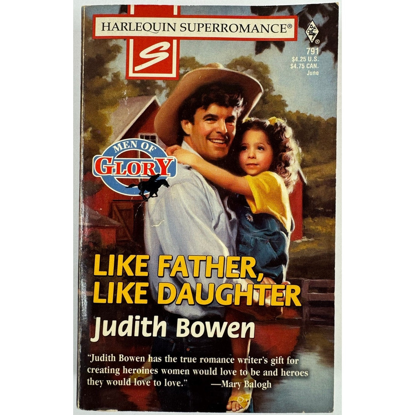 Like Father, Like Daughter by Judith Bowen (Paperback)
