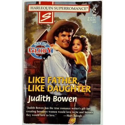 Like Father, Like Daughter by Judith Bowen (Paperback)