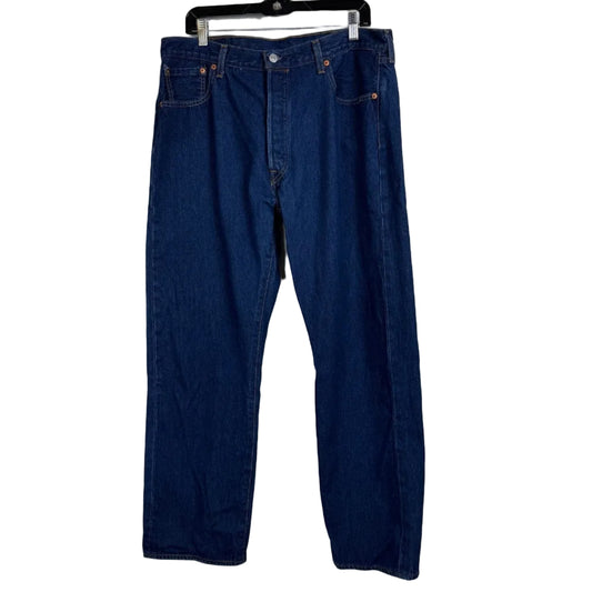 Levi Strauss Blue Straight Cut Jeans Men's 38x32