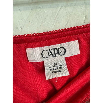 Cato Red Midi Skirt Women's Medium