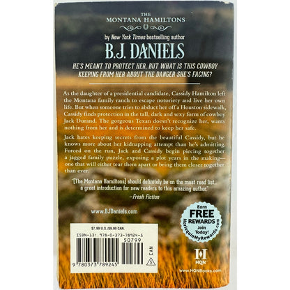 Into Dust by B.J. Daniels (Paperback)