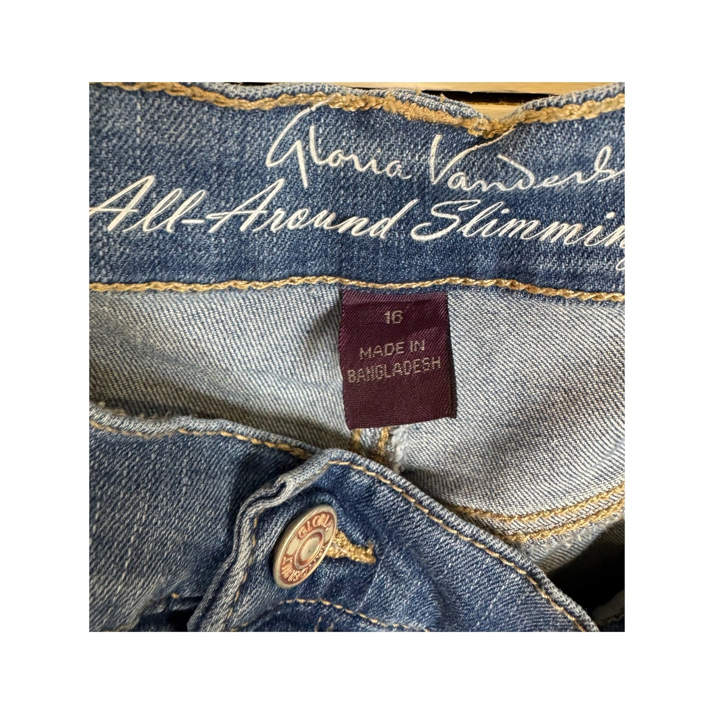 Gloria Vanderbilt Denim Capri Women's Size 16