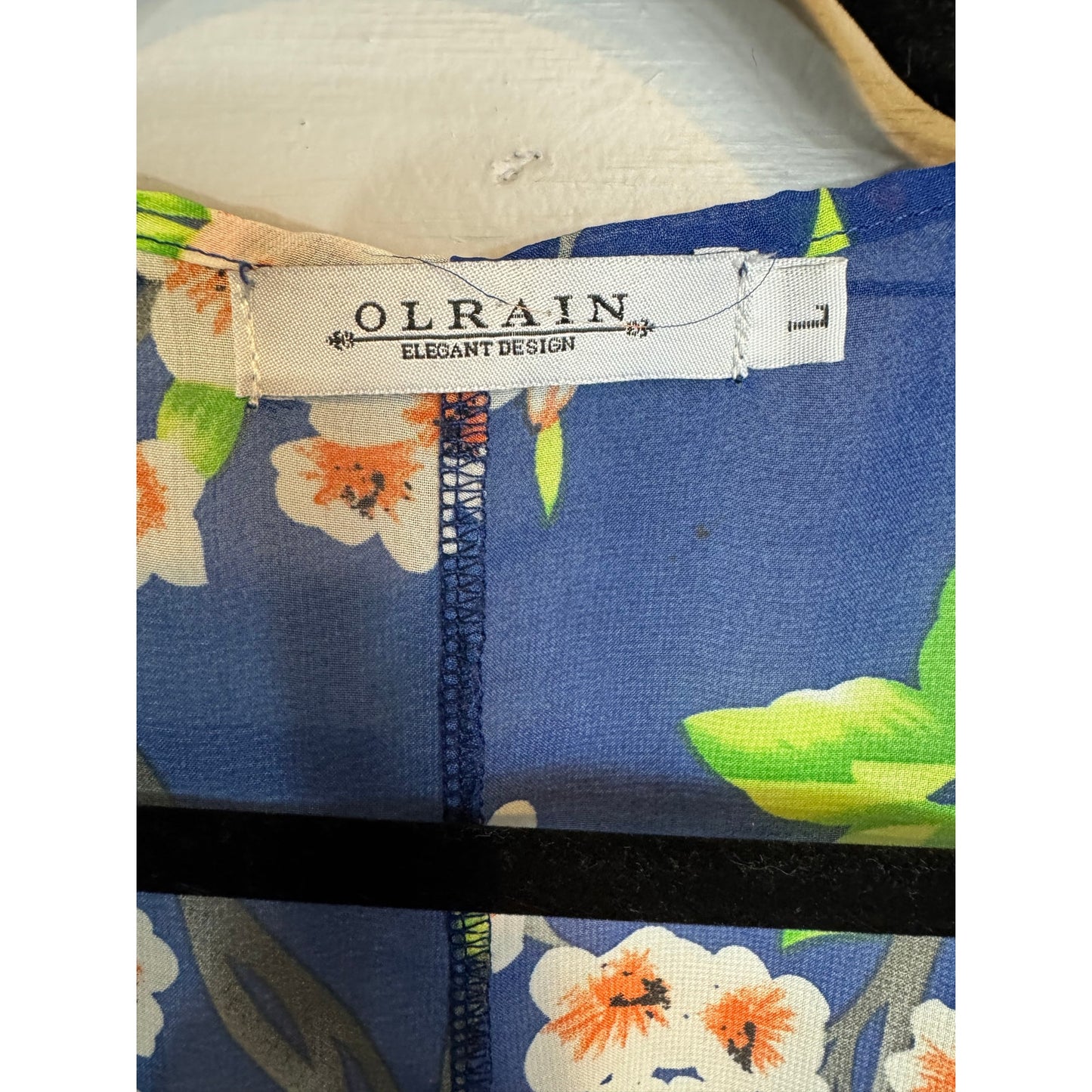 Olrain Short Sleeve Kimono Women's Size Large