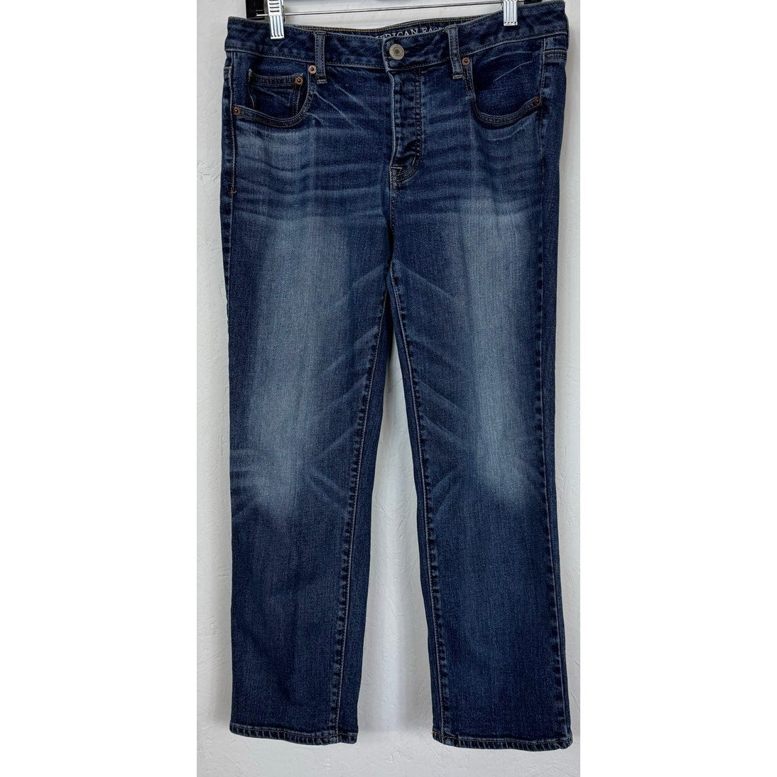 American Eagle Outfitters Blue Straight Jeans Women's Size 10