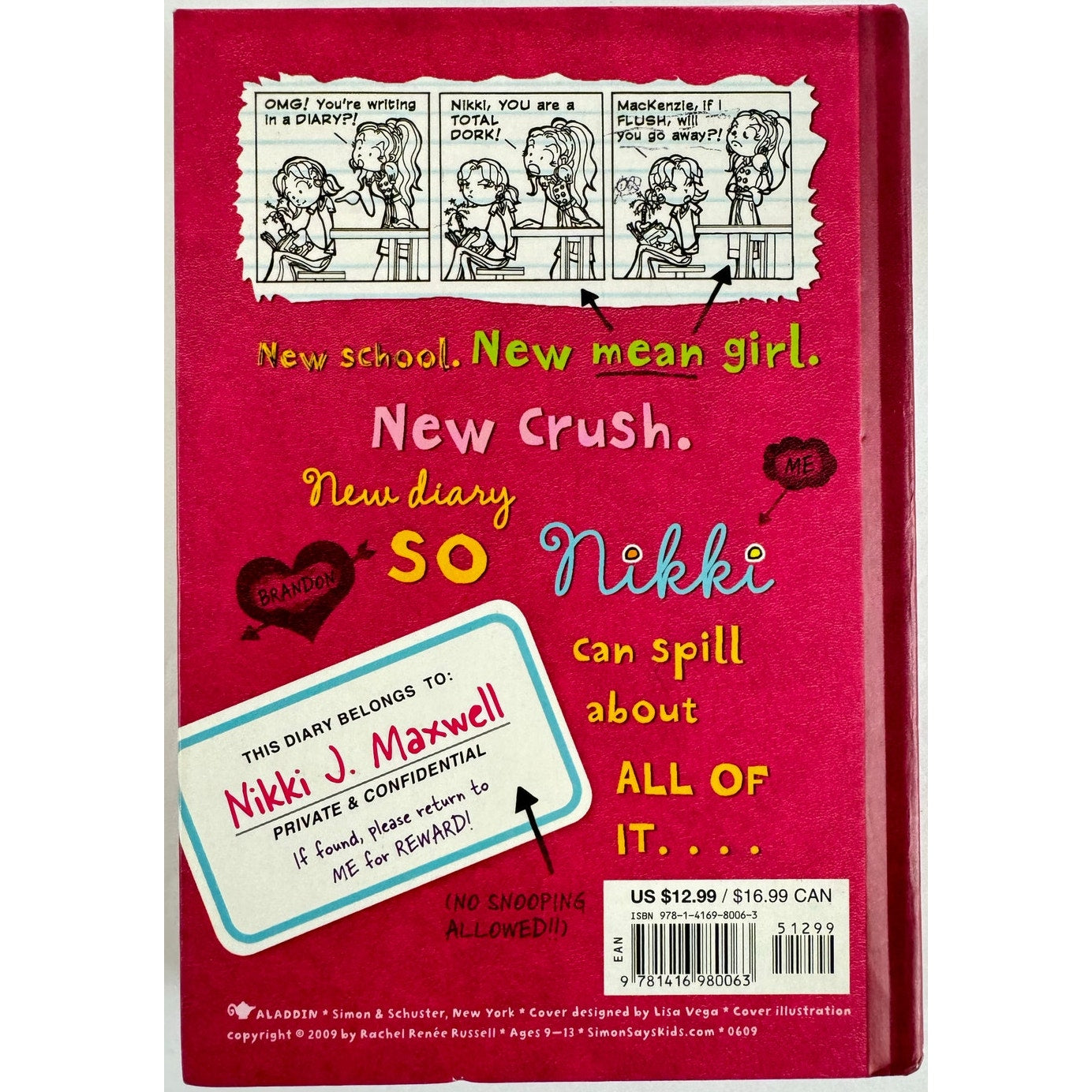 Dork Diaries: Tales from a Not-So-Fabulous Life (Hardcover)