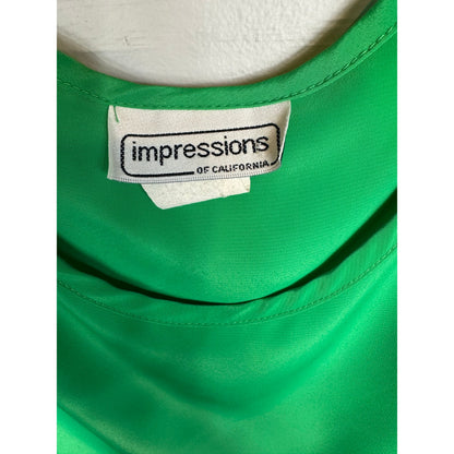 Impressions Sleeveless Blouse Women's Size Large