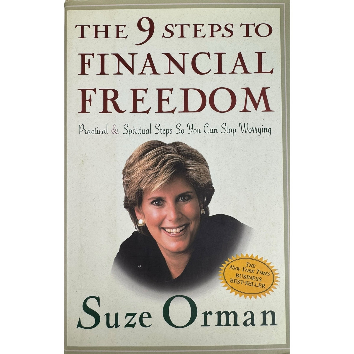The 9 Steps to Financial Freedom by Suze Orman (Hardcover) - Image 1