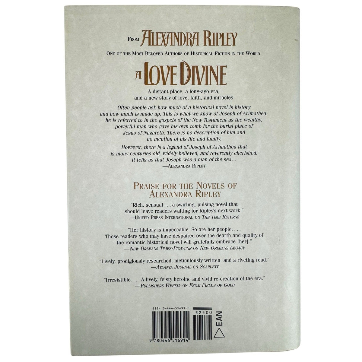 A Love Divine by Alexandra Ripley (Hardcover) - Image 2