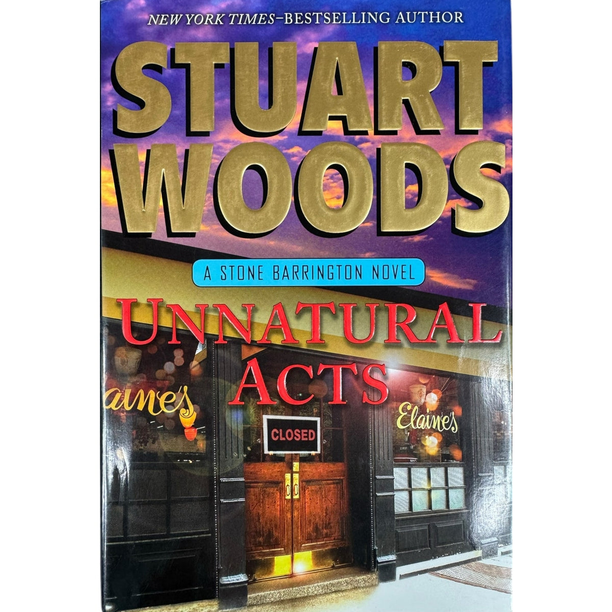 Unnatural Acts by Stuart Woods (Hardcover) - Image 1