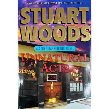 Unnatural Acts by Stuart Woods (Hardcover) - Image 1