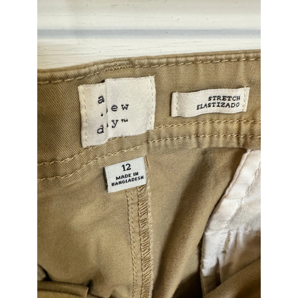 A New Day Chino Pants Women's Size 12 - Image 3