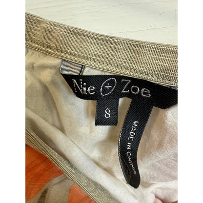 Niv & Zoe Knee Length Skirt Women's Size 8 - Image 3