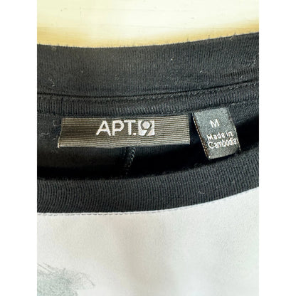 APT.9 Long Sleeve Blouse Women's Size Medium - Image 3