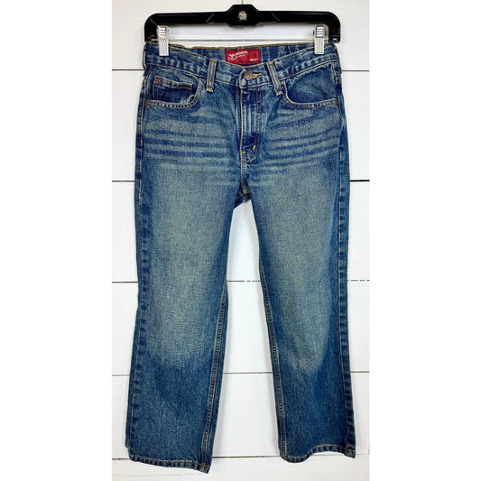 Arizona Straight Cut Jeans Boy's Size 10 Husky - Image 1