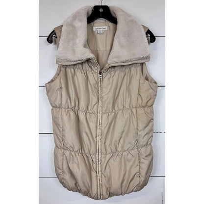 Coldwater Creek Puffer Vest Women's Size Medium - Image 1