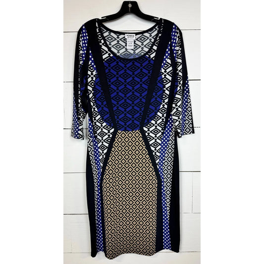 Monroe & Main 3/4 Sleeve Dress Women's Size Medium - Image 1
